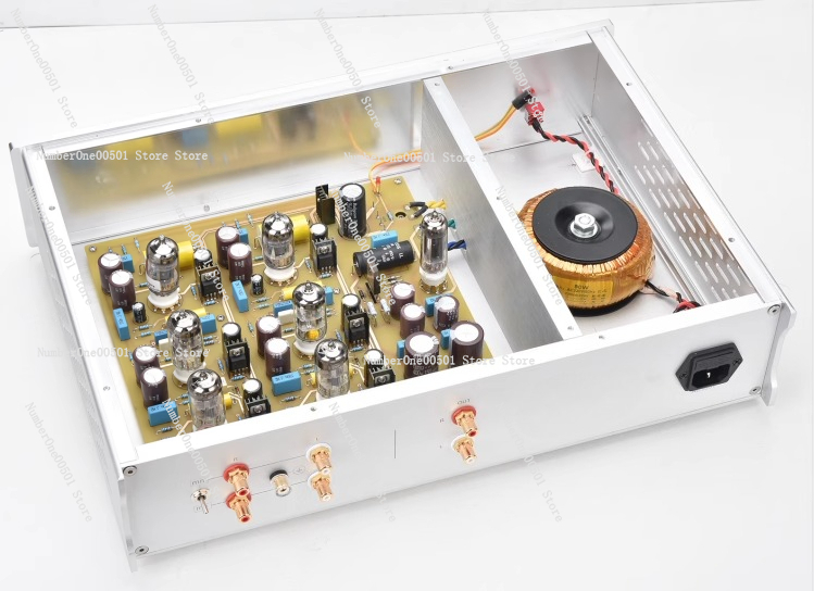 Tube Phono Stage Mm Mc - Ламповый фоно-предусилитель для MM/MC-картриджей, Hi-Fi усилитель