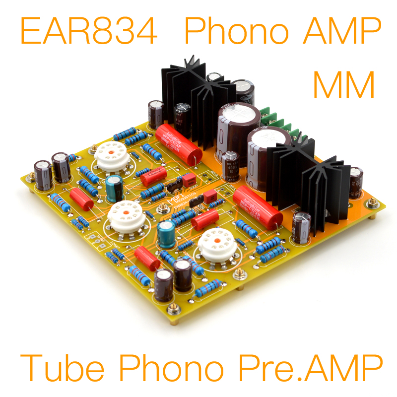 Tube Amplifier Kit Diy - MOFI-EAR834-Tube Phono усилитель (мм) RIAA-DIY KIT