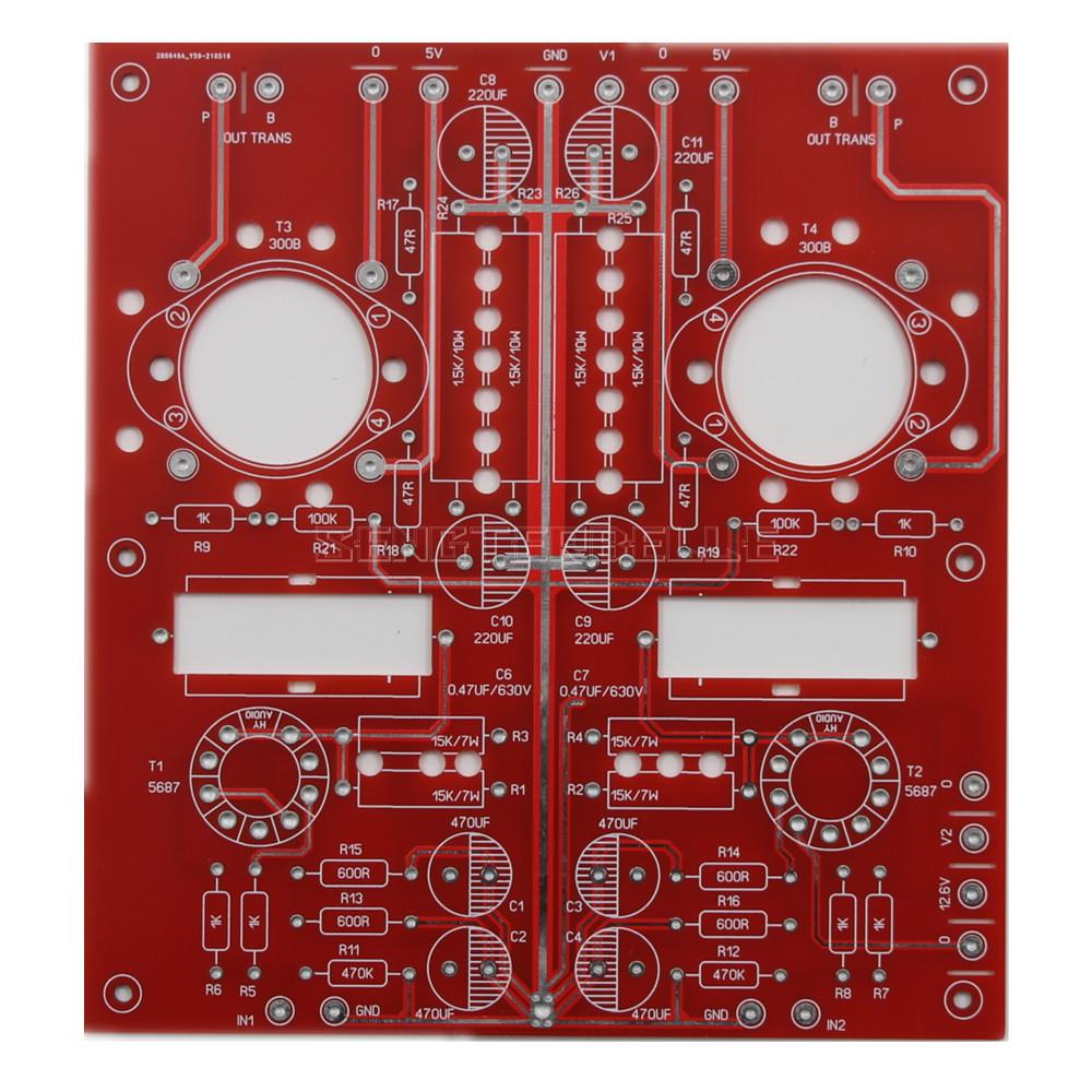 DIY HiFi 300B ламповый односто – обзор и цена Tube Amplifier 300B Single Ended