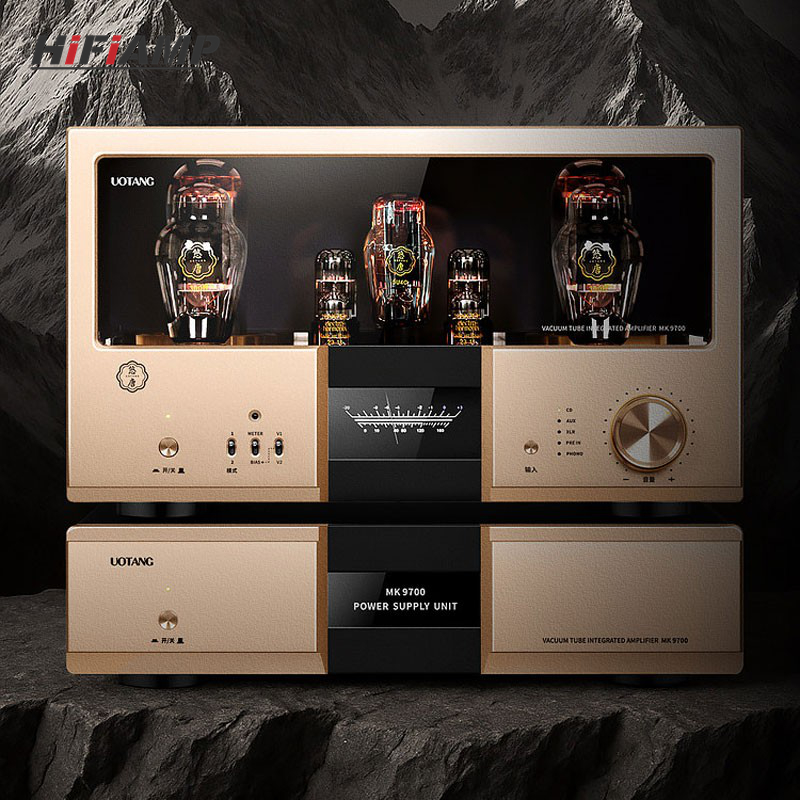 HiFiAMP UOTANG MK9700, 24 Вт x – обзор и цена Class A Tube Amplifier 845