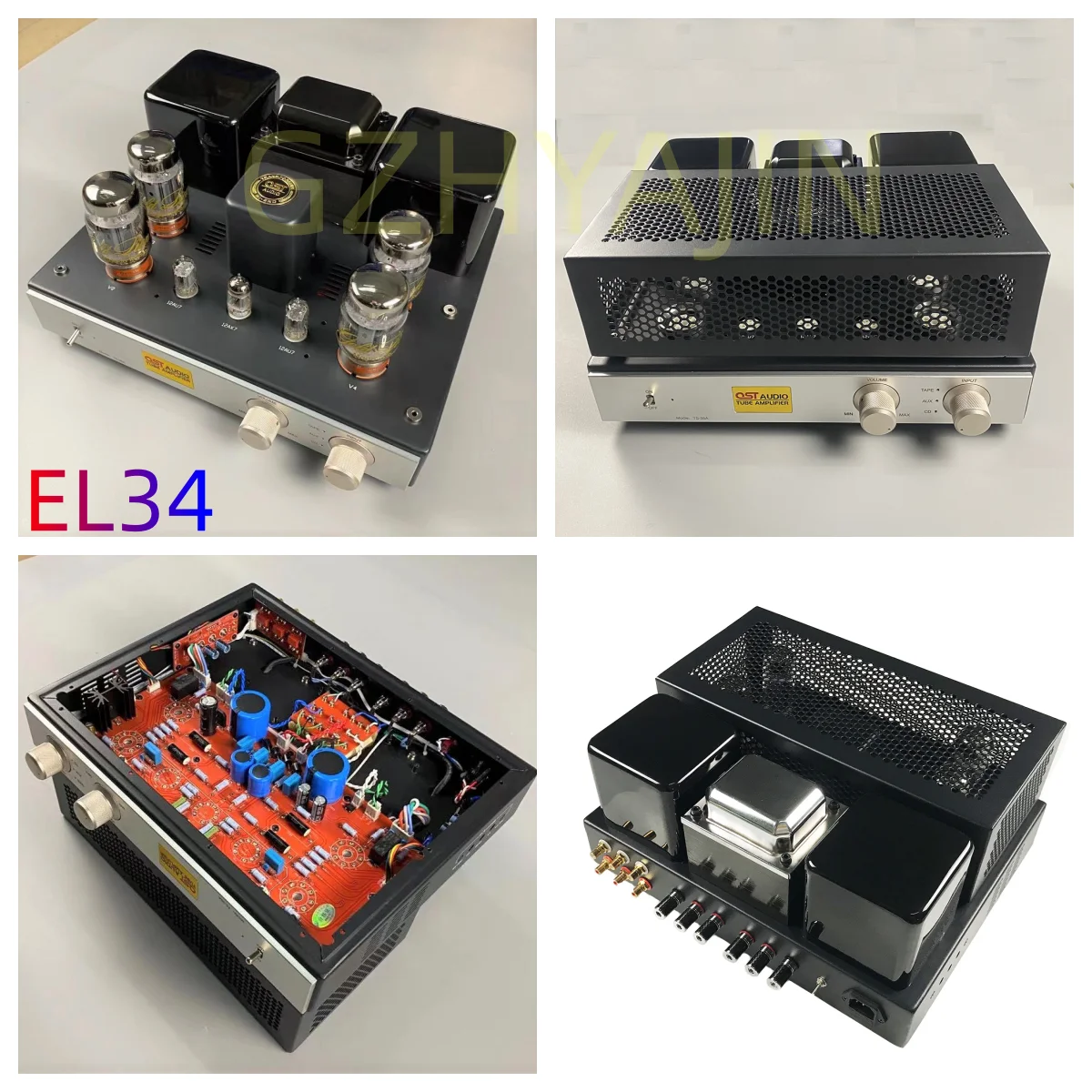 EL34 Высококачественный лампов – обзор и цена Tube Amplifier Kit Diy