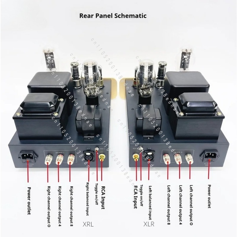 8-трубный стереоусилитель 300B – обзор и цена Tube Amplifier 300B Single Ended