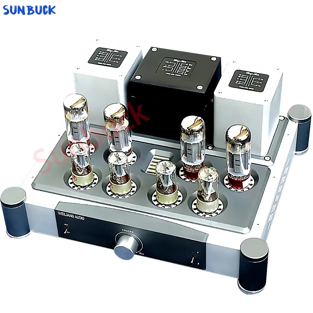 Sunbuck A40X2 6H8C 6SN7 двухта – обзор и цена El34 Tube Amplifier 40W