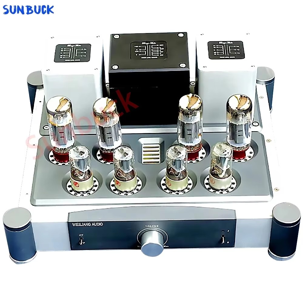 Sunbuck A40X2 6H8C 6SN7 двухта – обзор и цена El34 Tube Amplifier 40W
