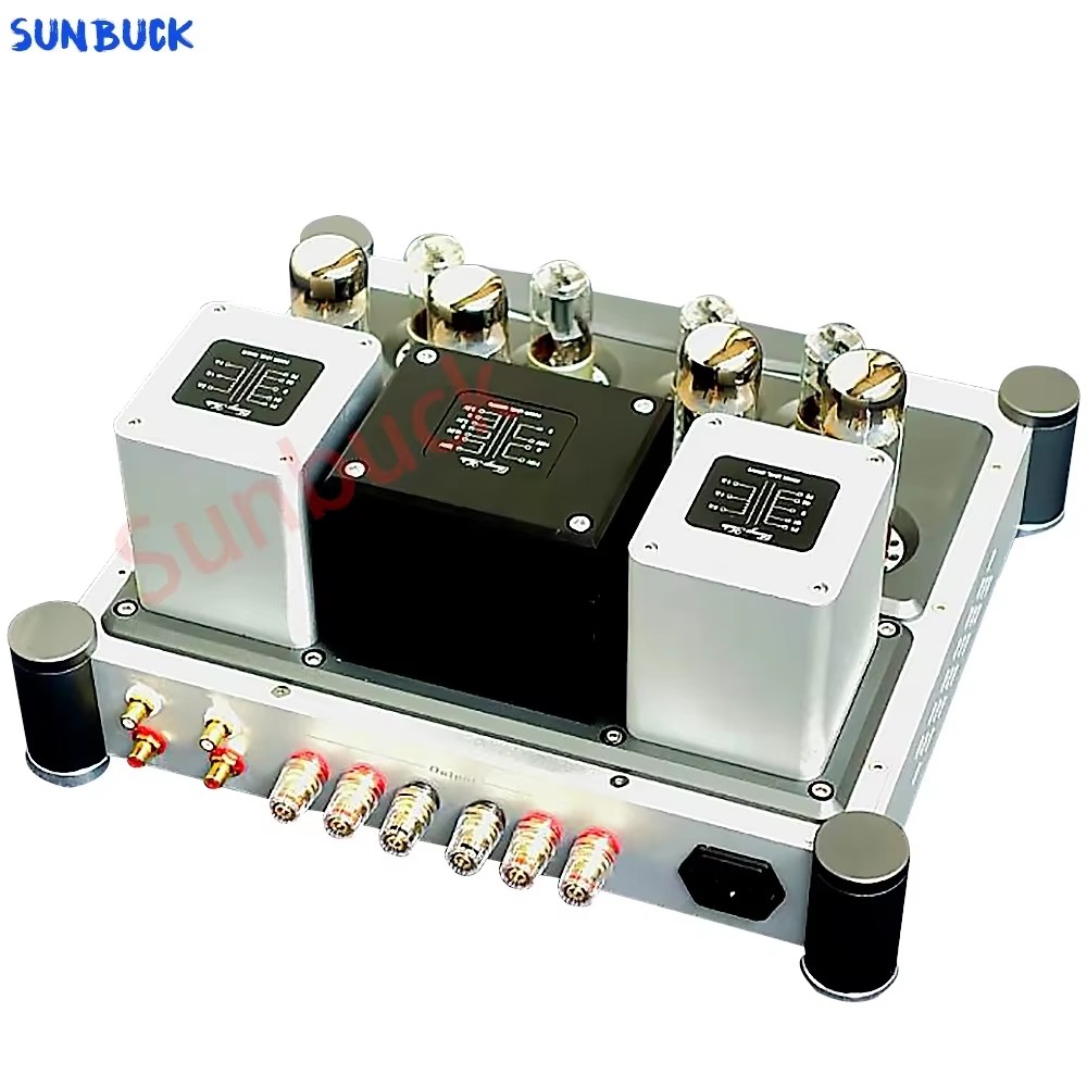 Sunbuck A40X2 6H8C 6SN7 двухта – обзор и цена El34 Tube Amplifier 40W