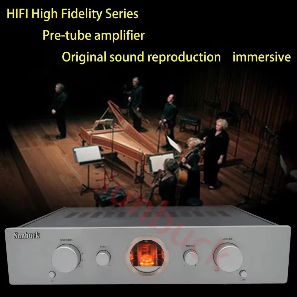 Фонопредусилитель Sunbuck с си – обзор и цена Tube Preamp 12Ax7 Phono