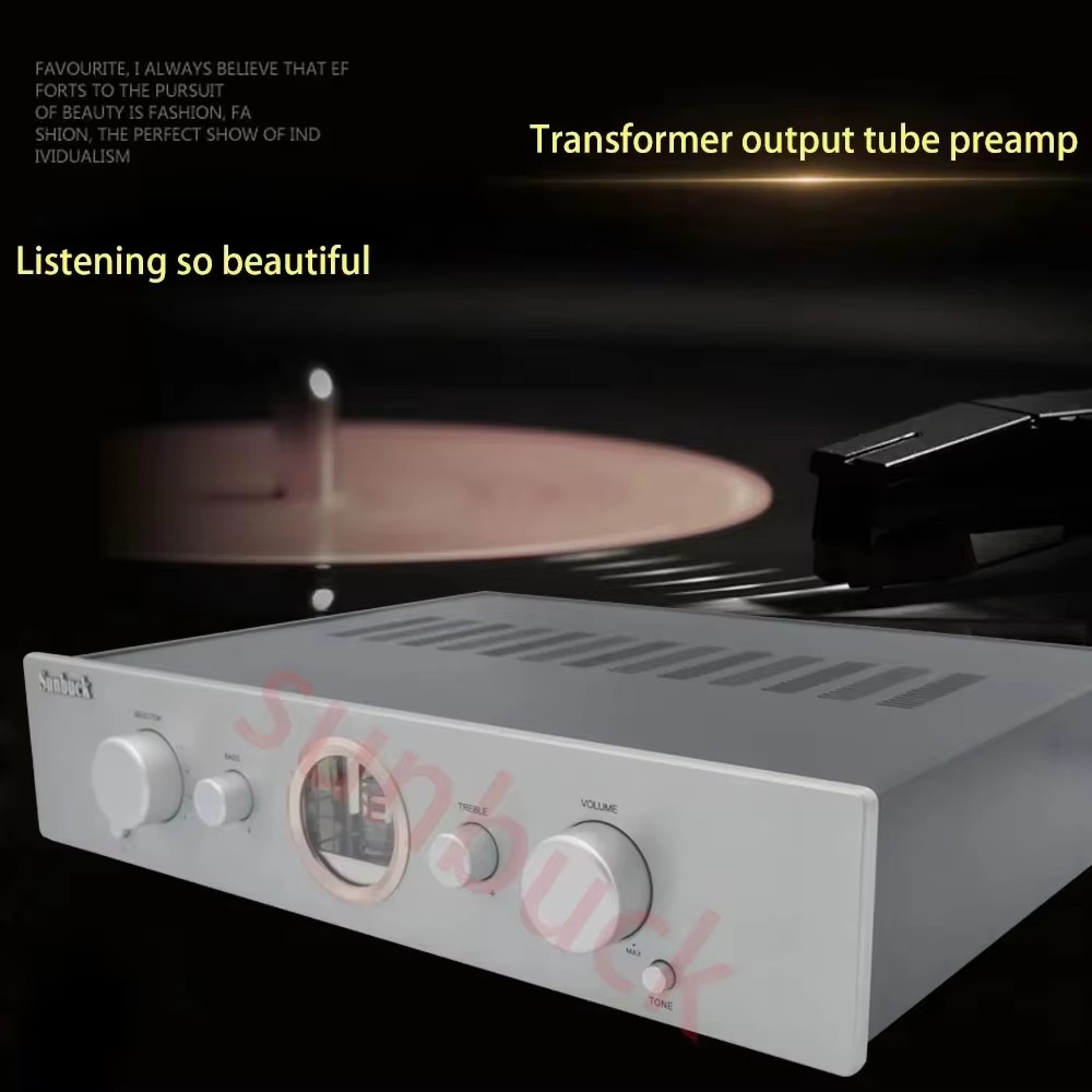 Фонопредусилитель Sunbuck с си – обзор и цена Tube Preamp 12Ax7 Phono