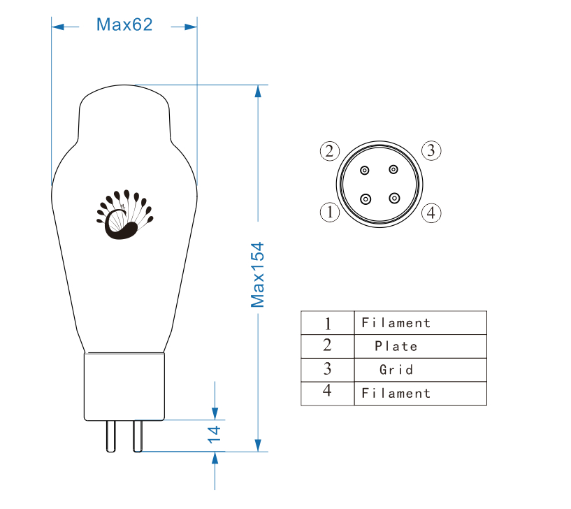 Вакуумные лампы PSVANE HiFi 30 – обзор и цена 300B Vacuum Tube Matched Pair