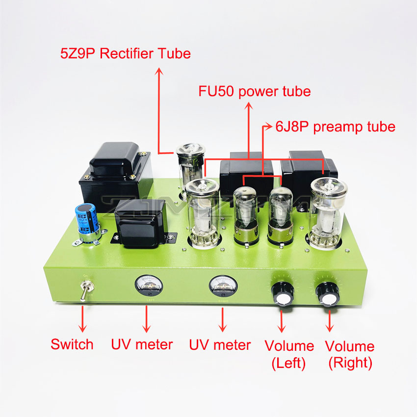 Fu50 Ламповый усилитель Diy Ki – обзор и цена Tube Amplifier Kit Diy