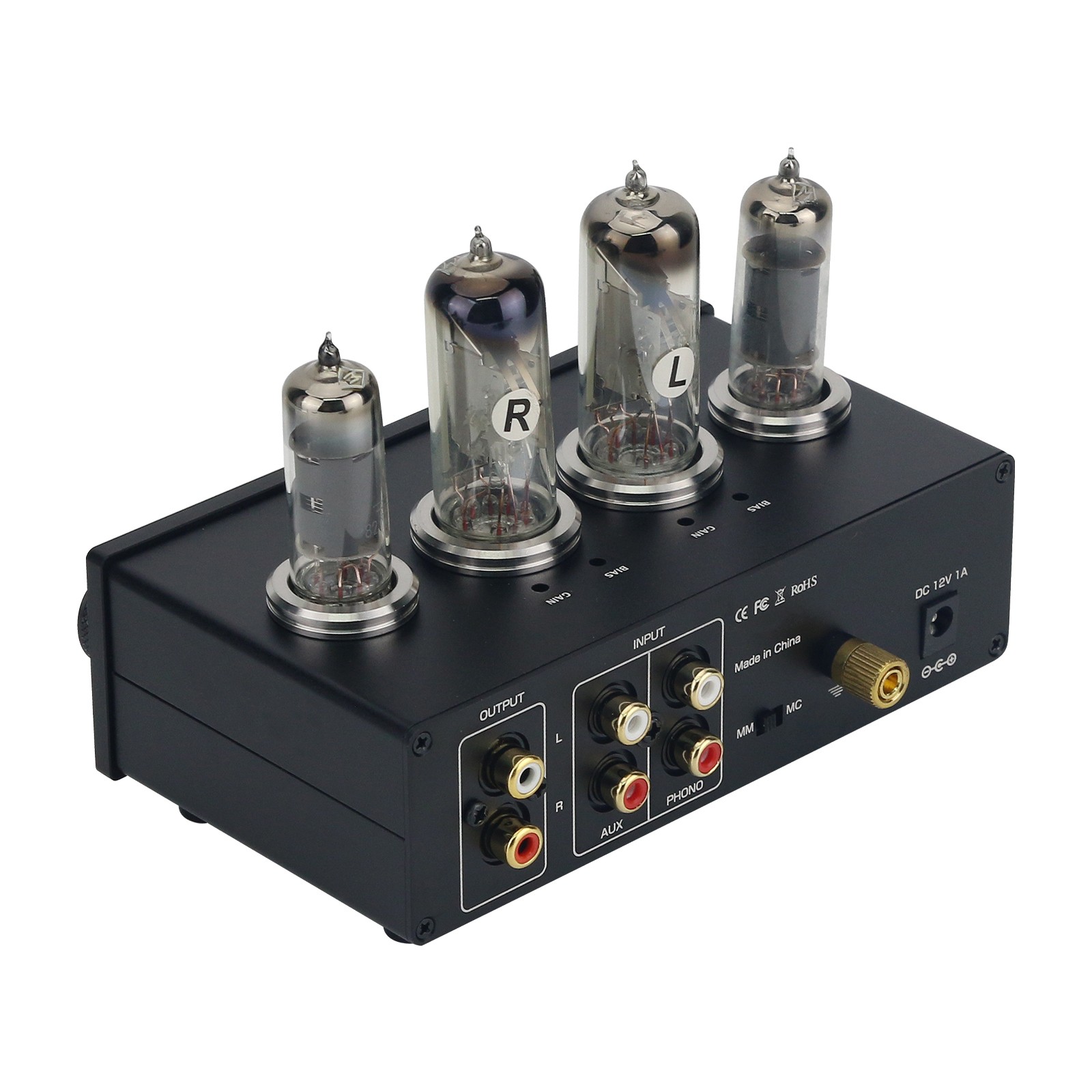 HiFiAMP T9 предусилитель 2x6E2 – обзор и цена Tube Phono Stage Mm Mc